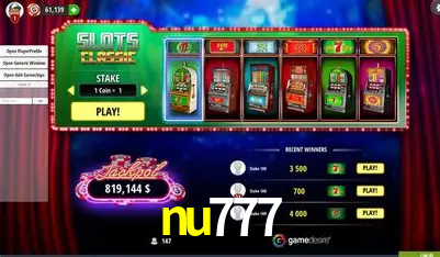 Descubra a Magia dos Jogos de Arcade no nu777